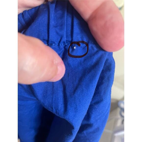 Who what wear royal blue off the shoulder blouse. Size Large - Picture 8 of 12